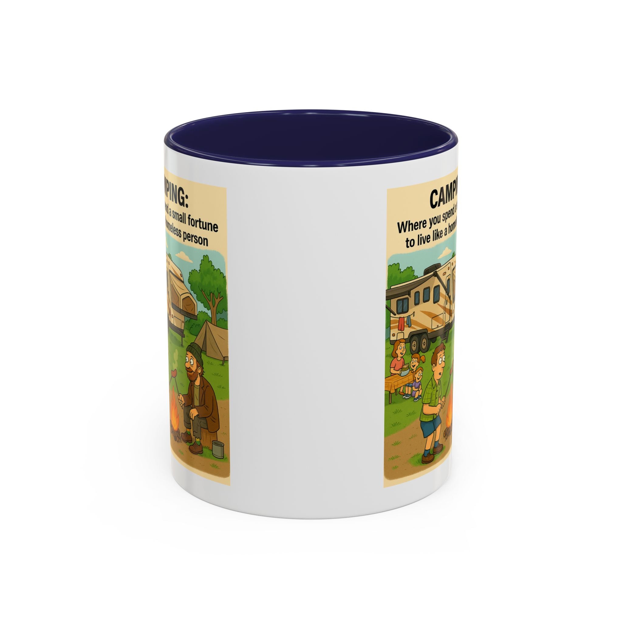Camping Humor Coffee Mug, Hilarious Campfire Gift, Funny Mug for Outdoors Lovers, Adventure Lover's Coffee Cup, Unique Camping Present