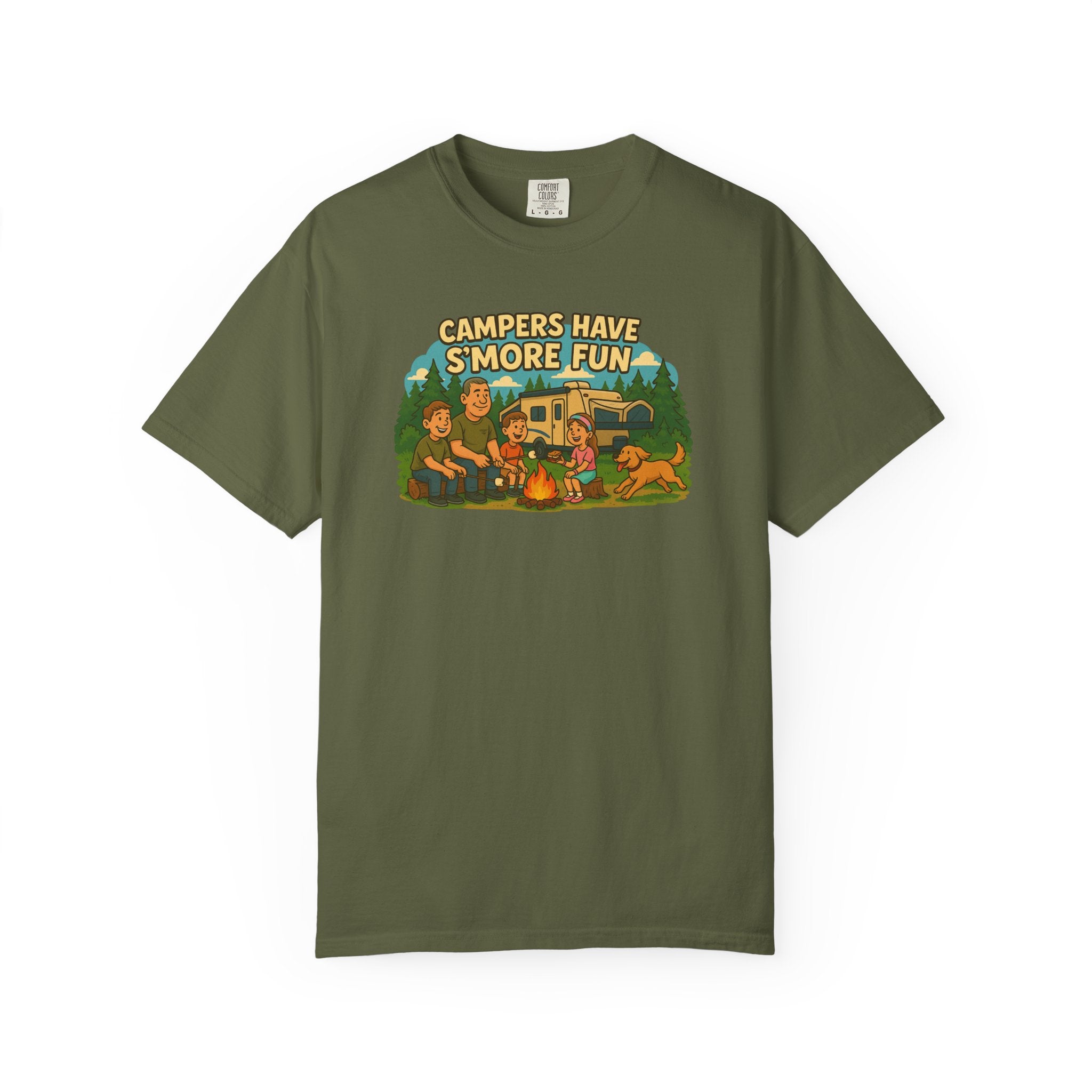 Camping T-Shirt for Outdoor Lovers, Perfect Gift for Campers, Adventure Tee, Vacation Shirt, Summer Fun Merchandise