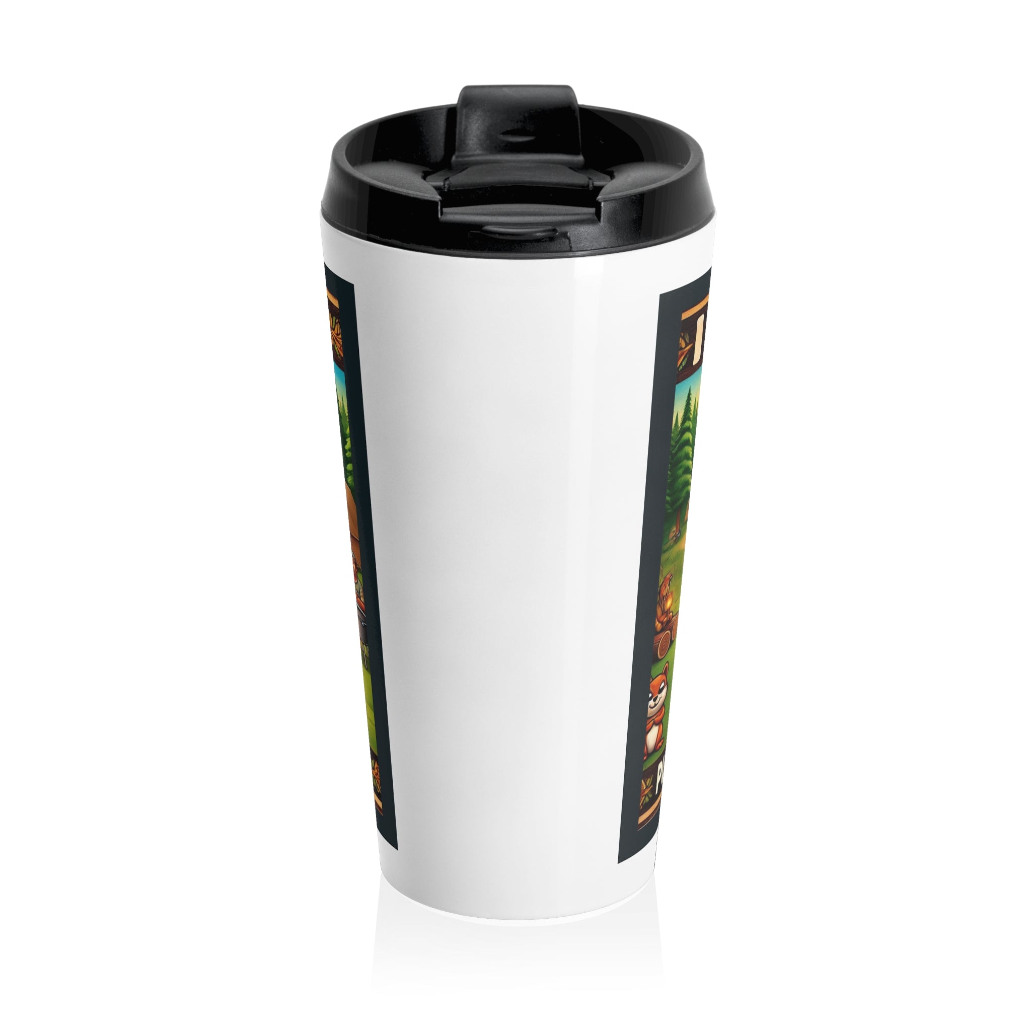 Travel Mug - I CAMP Because Punching People is Frowned Upon