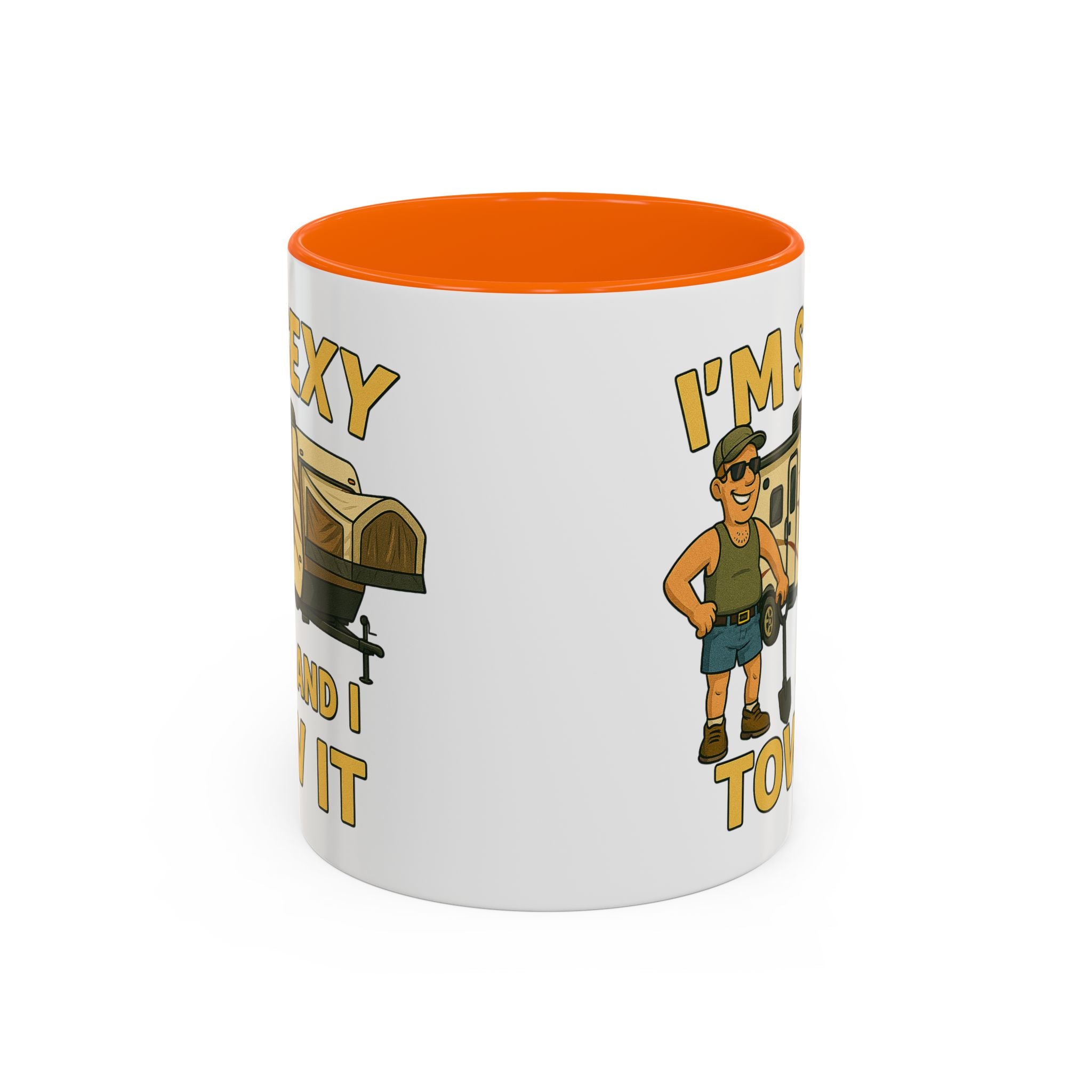 Playful Camping Mug, Funny Coffee Cup, Camper Gift, RV Lover's Accessory, Outdoor Adventure Mug