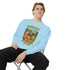Unisex Garment-Dyed Sweatshirt - Donating Blood One Mosquito at a Time