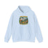 Campfire Adventure Hoodie with Retro Design, Cozy Gift for Outdoor Lovers, Perfect for Camping, Road Trips, and Casual Wear