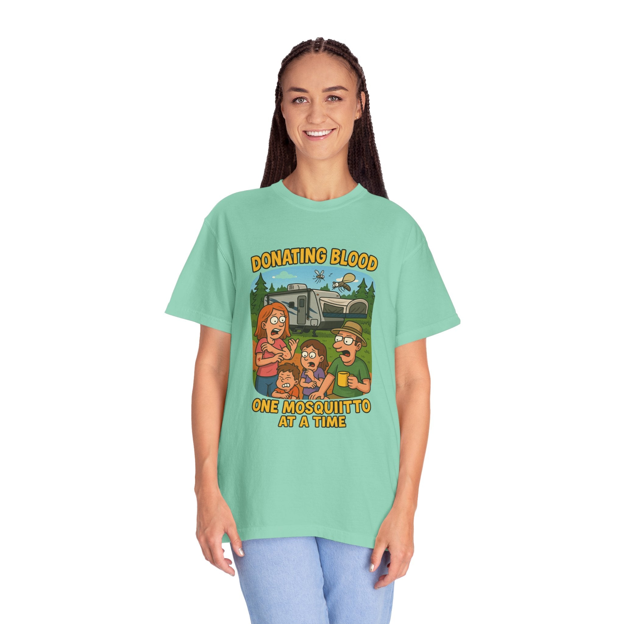 Playful Donation Humor Tee for Blood Donors, Perfect for Fundraisers, Special Events, Gifts, and Everyday Wear