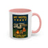 Camping-Themed Accent Coffee Mug | Perfect for RV Lovers, Campers, Travelers, Cozy Nights, Outdoor Adventures, Unique Gift Ideas