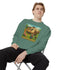 Vintage-Inspired Unisex Sweatshirt with 'High Class Trail Trash' Design