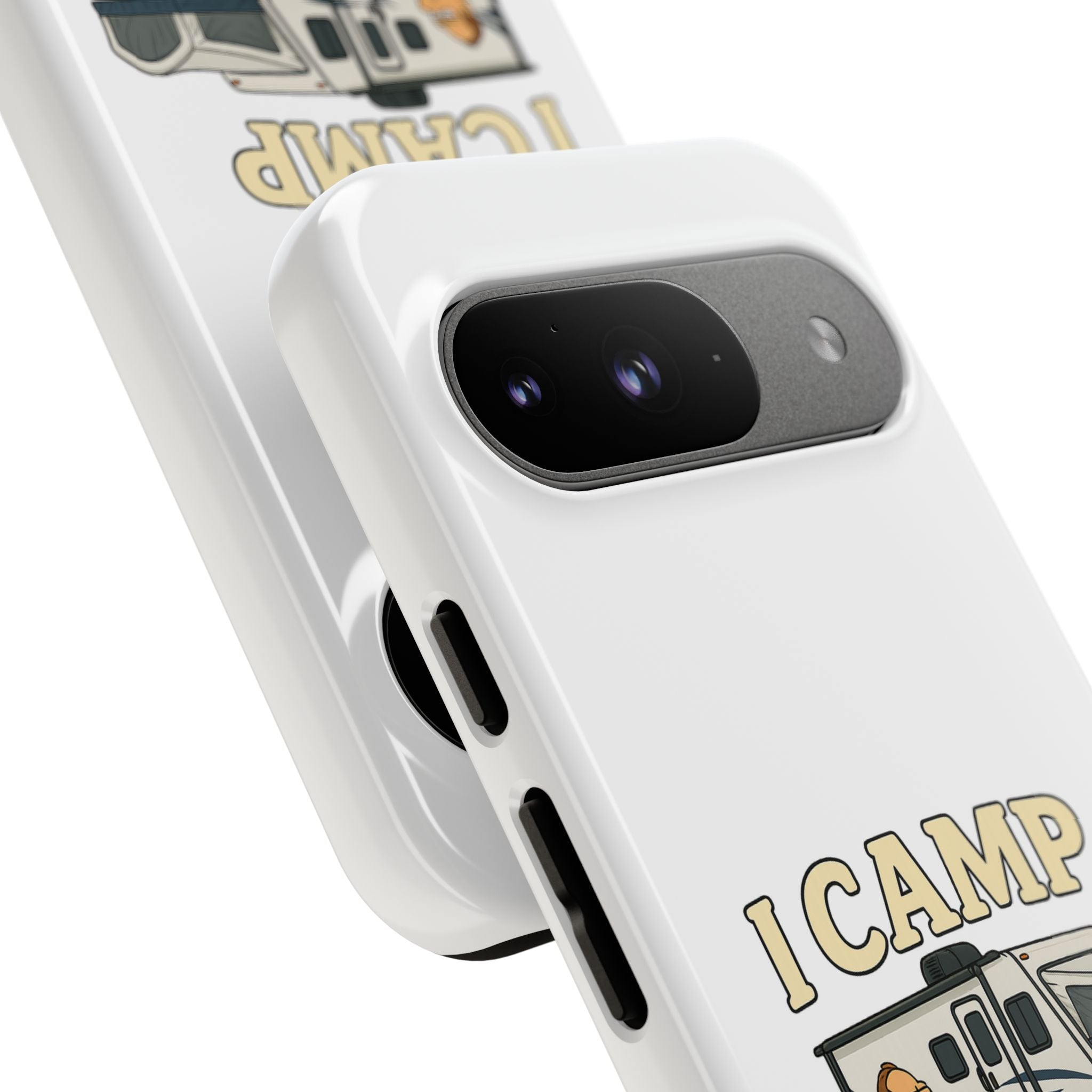 Camping Phone Case - I Camp Because Punching People is Frowned Upon