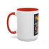 Mug - Home is where you park it Accent Coffee Mug (11, 15oz)