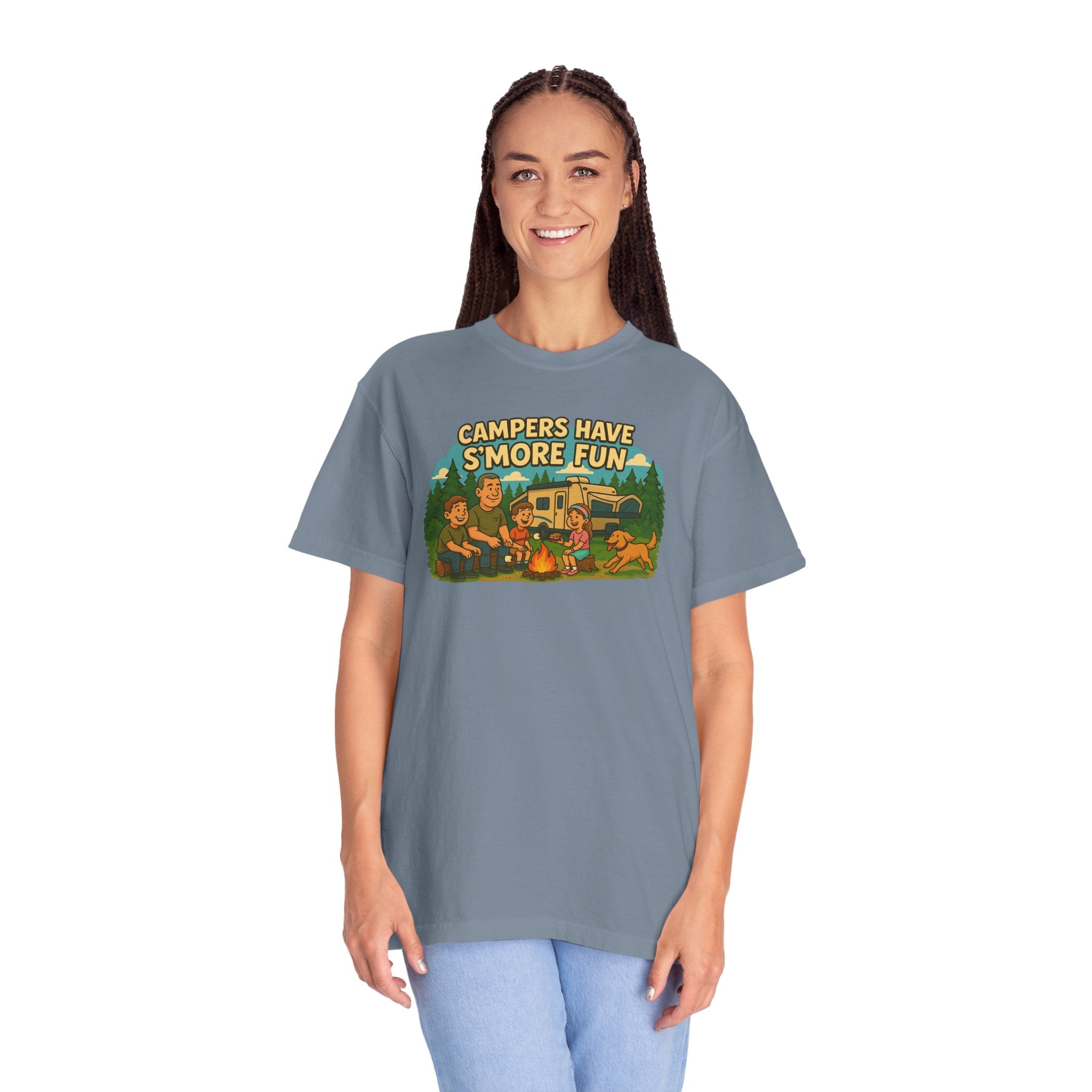 Camping T-Shirt for Outdoor Lovers, Perfect Gift for Campers, Adventure Tee, Vacation Shirt, Summer Fun Merchandise