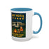Camping-Themed Accent Coffee Mug | Perfect for RV Lovers, Campers, Travelers, Cozy Nights, Outdoor Adventures, Unique Gift Ideas