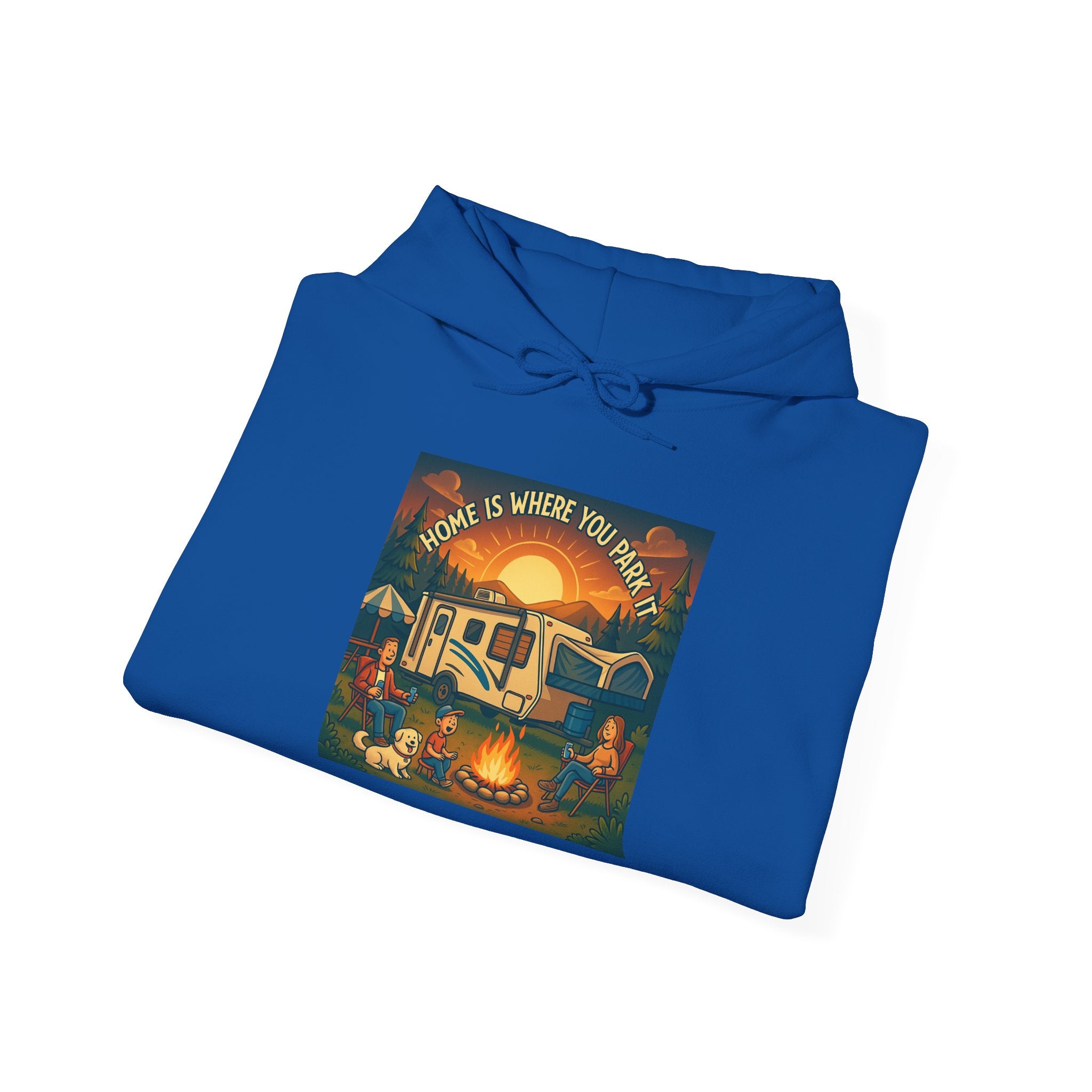 Cozy Campfire Vibes Hoodie, Unisex Sweatshirt for Camp Lovers, Autumn Apparel, Outdoor Adventure Gift, Family Get-Together