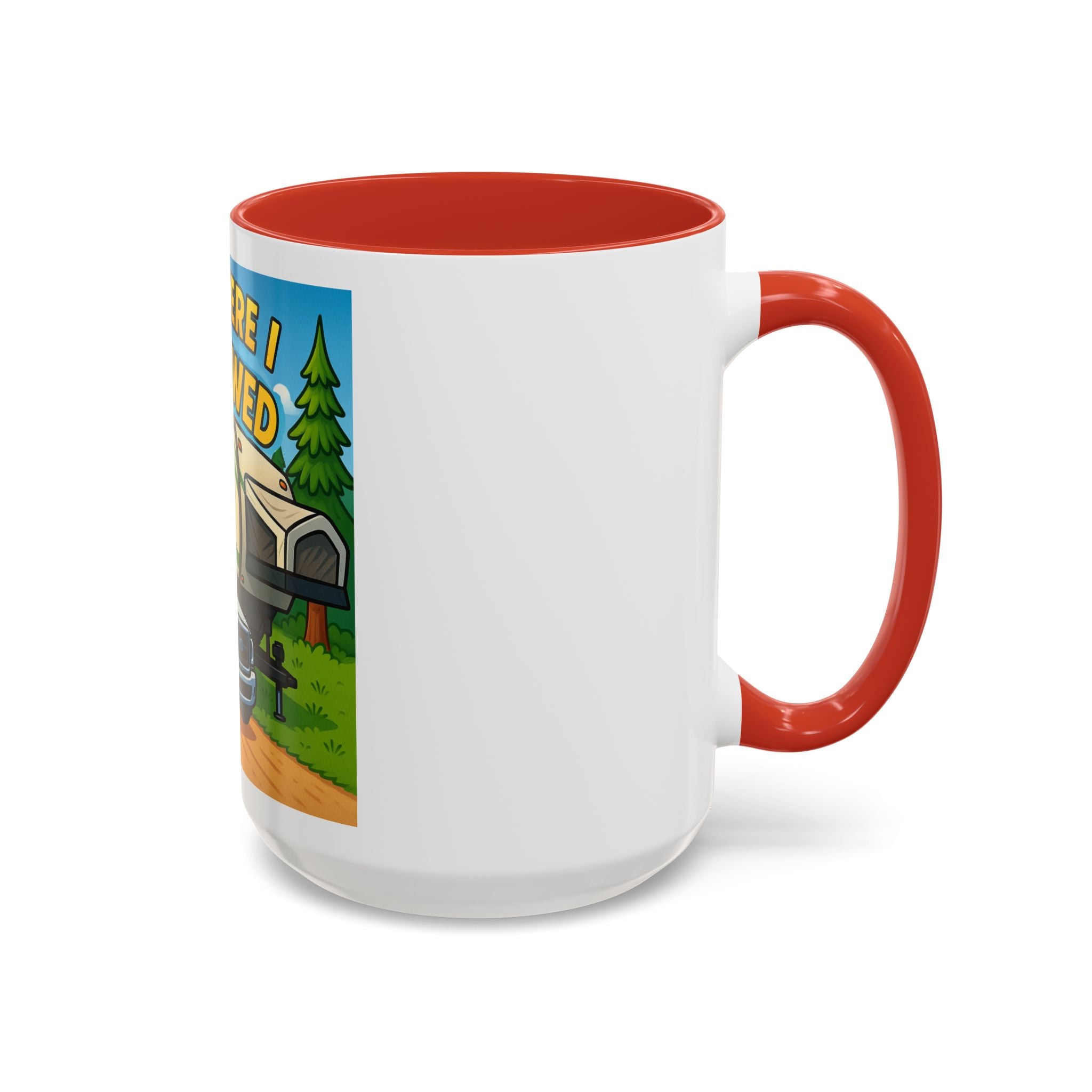 Adventure Camping Coffee Mug, RV Lover Gift, Hiking Mug, Travel Enthusiast Ceramic Cup, Nature Lover Drinkware