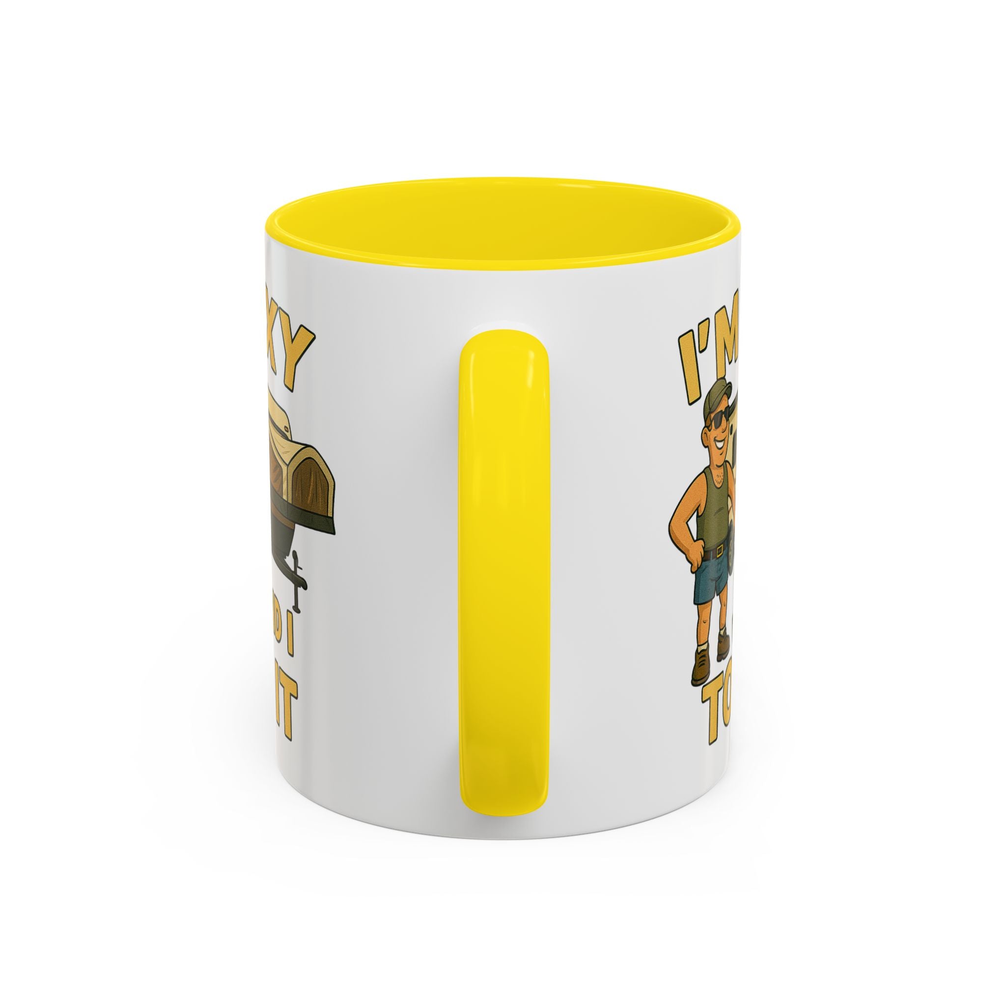 Playful Camping Mug, Funny Coffee Cup, Camper Gift, RV Lover's Accessory, Outdoor Adventure Mug