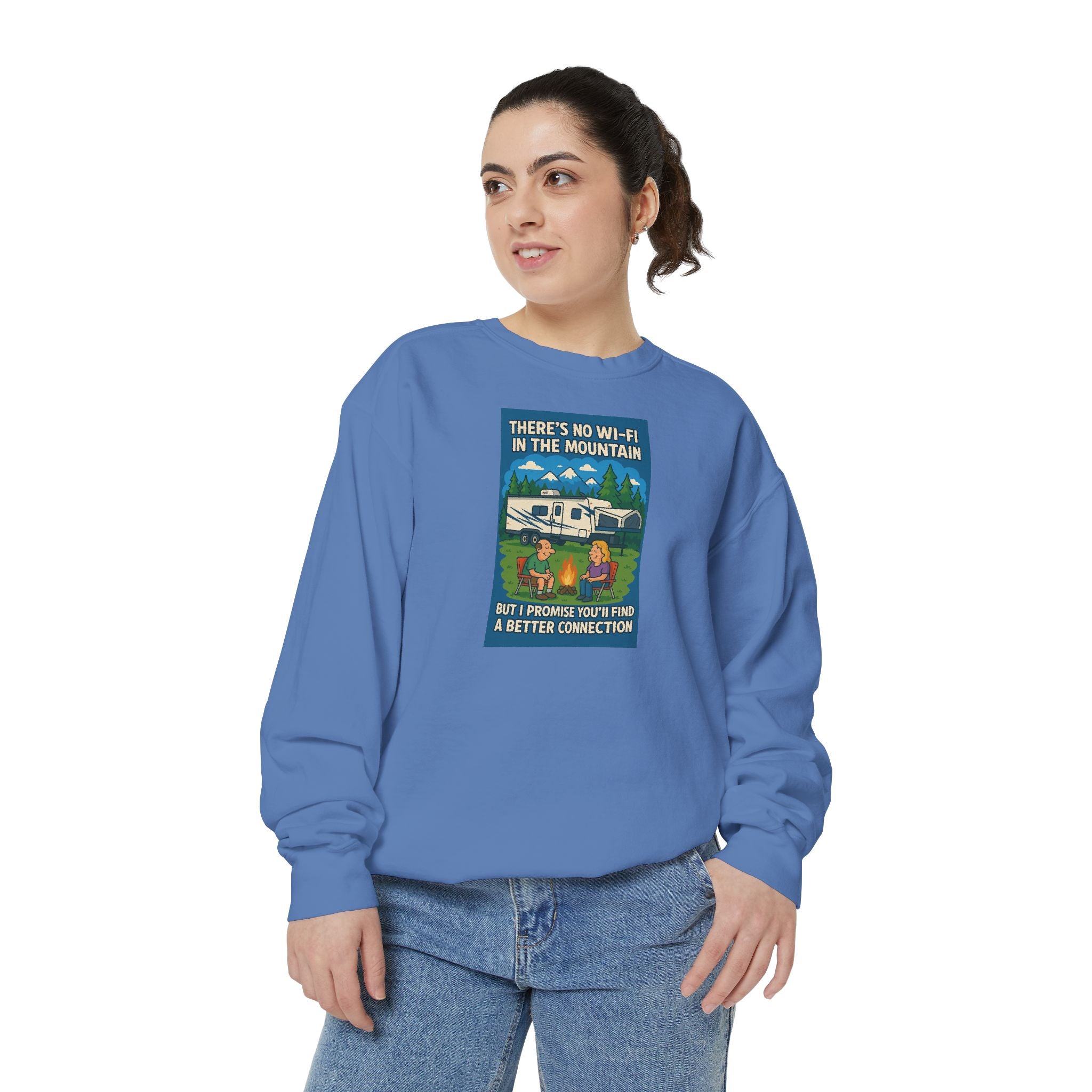 Cozy Campfire Sweatshirt - Perfect for Adventurers, Camping Enthusiasts, Family Gatherings, or Cozy Nights In, Gift Idea, Outdoor Style