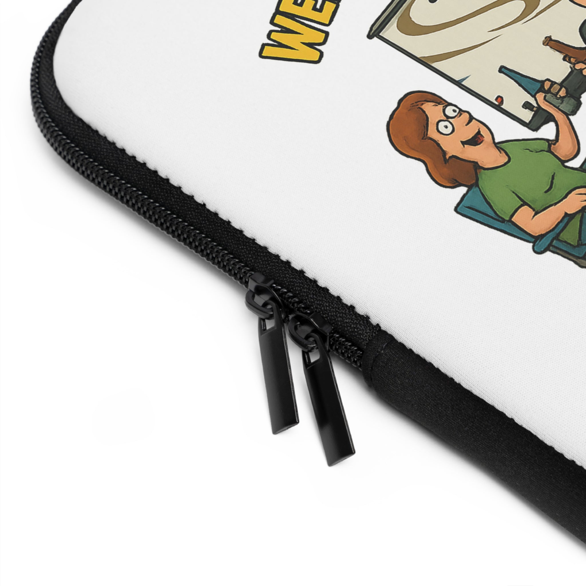 Funny Camping Laptop Sleeve - Welcome to Our Firepit, Outdoors Gift, Camping Accessories, Laptop Case, Personalized Tech Sleeve