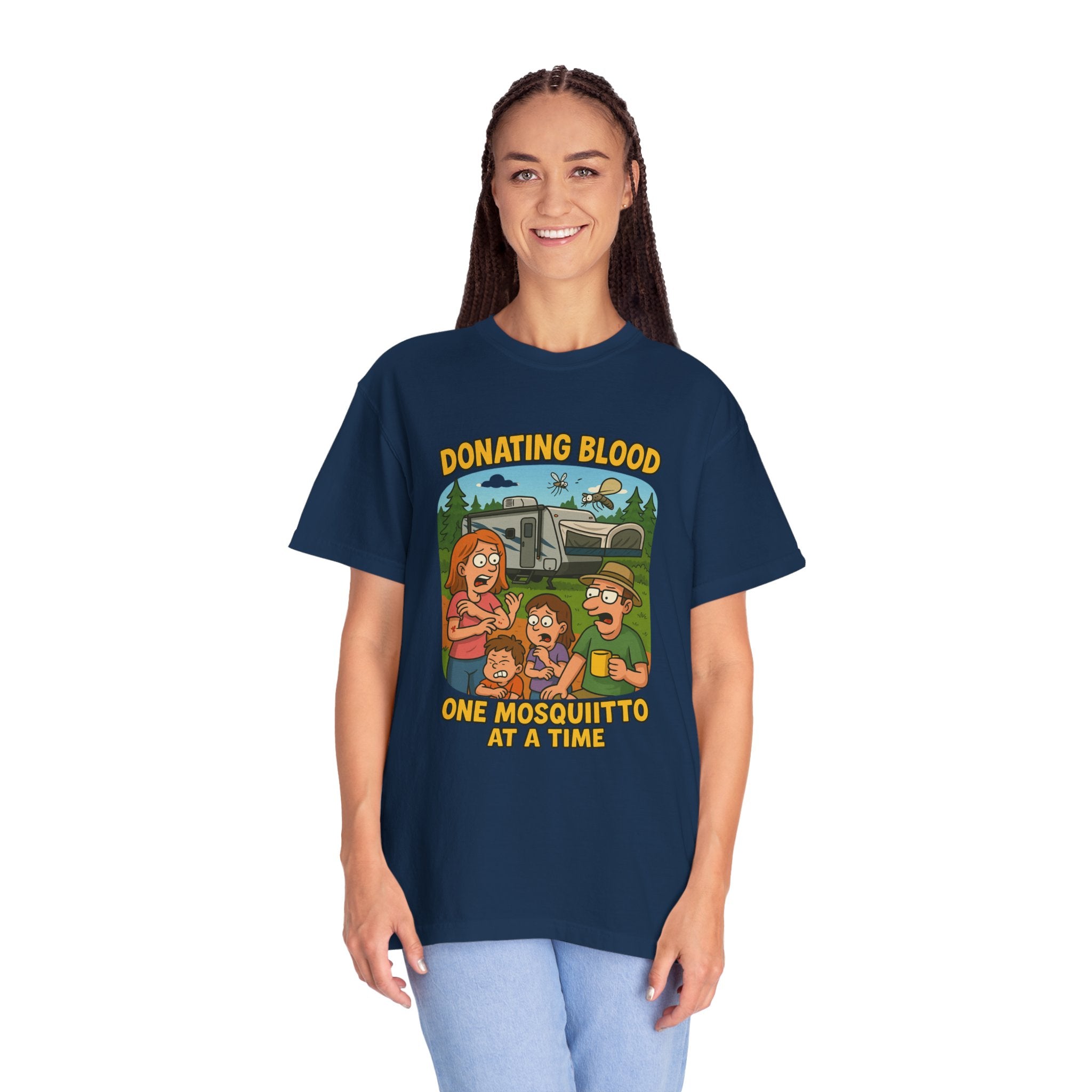 Playful Donation Humor Tee for Blood Donors, Perfect for Fundraisers, Special Events, Gifts, and Everyday Wear
