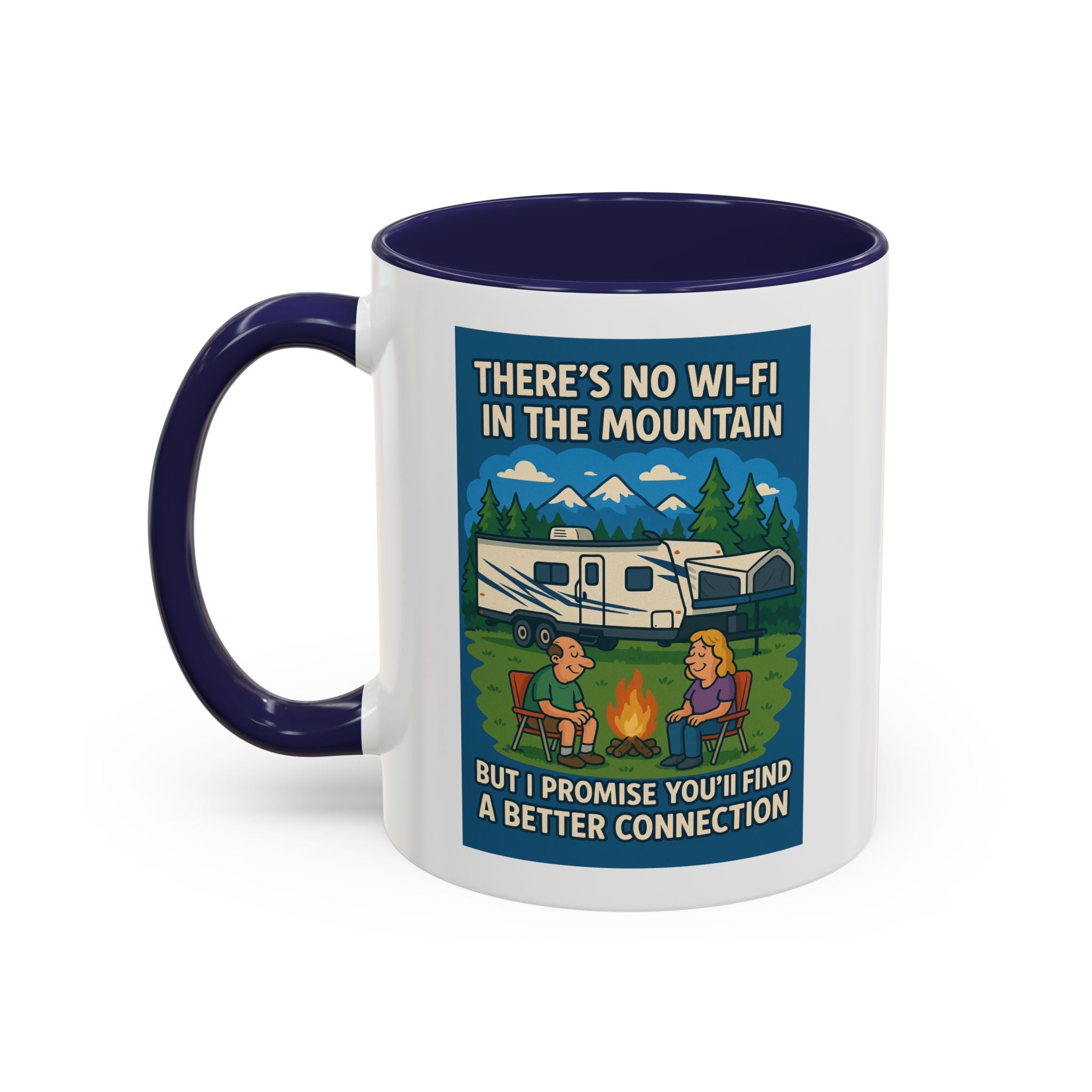 Nature Connection Coffee Mug - Adventure, Camping, Outdoor Gift, Travel Mug, Hiking Coffee Cup
