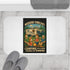 Weekend Forecast Camping Bath Mat, Fun Bath Mat for Campers, Outdoor Bath Decor, Gift for Camping Lovers, Bathroom Accessories