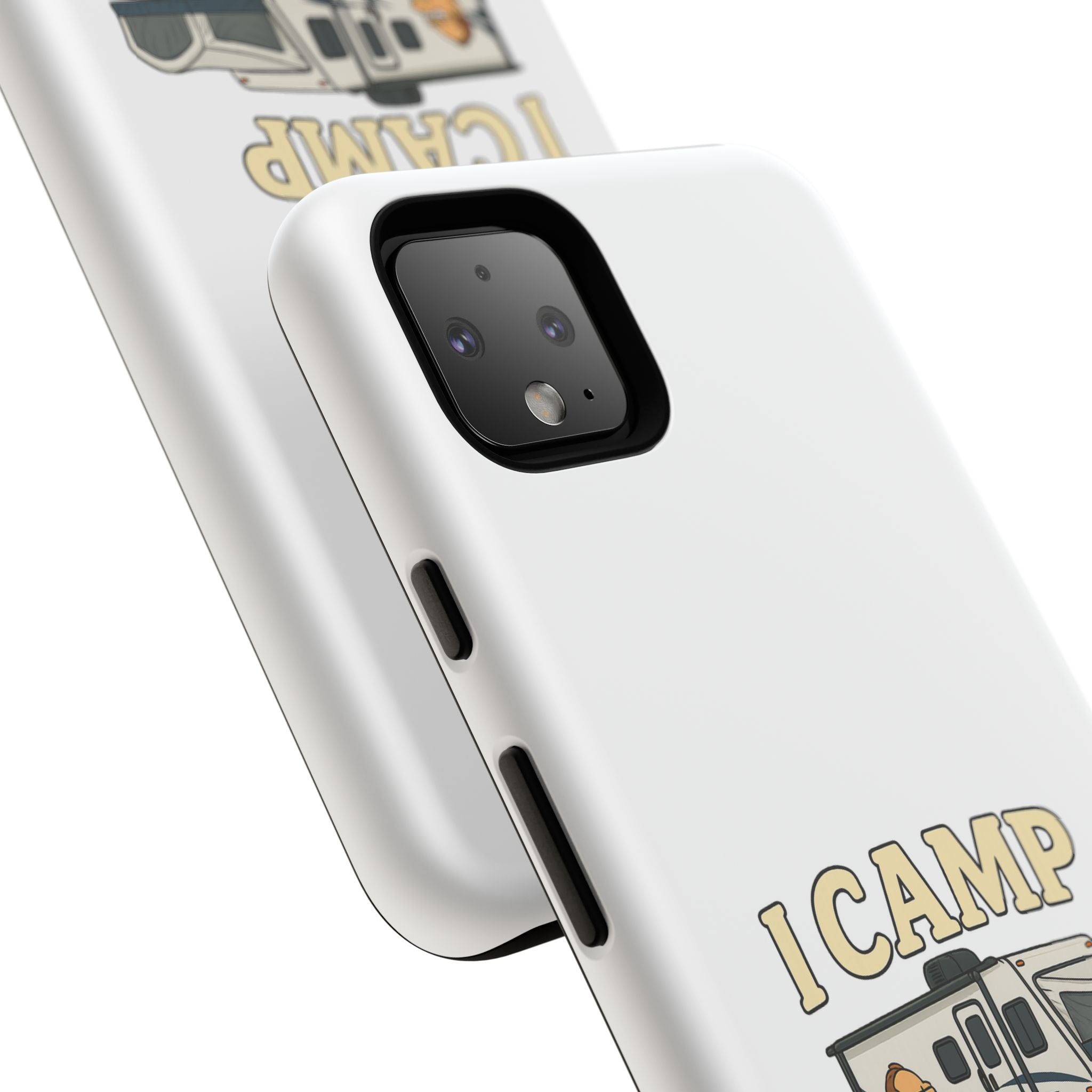 Camping Phone Case - I Camp Because Punching People is Frowned Upon