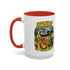Camping Lovers Accent Coffee Mug - 11 or 15oz - Humorous Gift for Outdoor Enthusiasts