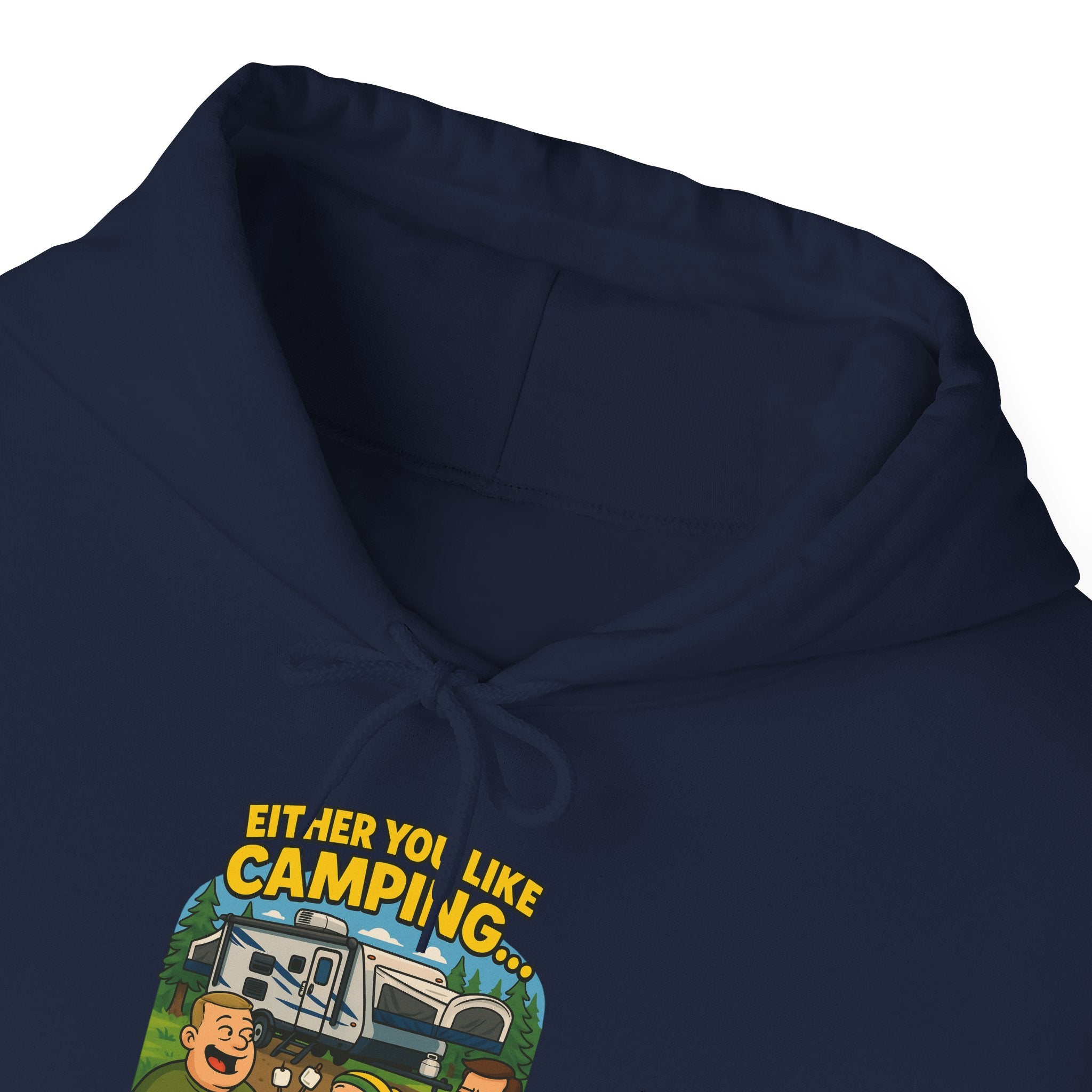 Camping Adventure Unisex Heavy Blend™ Hooded Sweatshirt