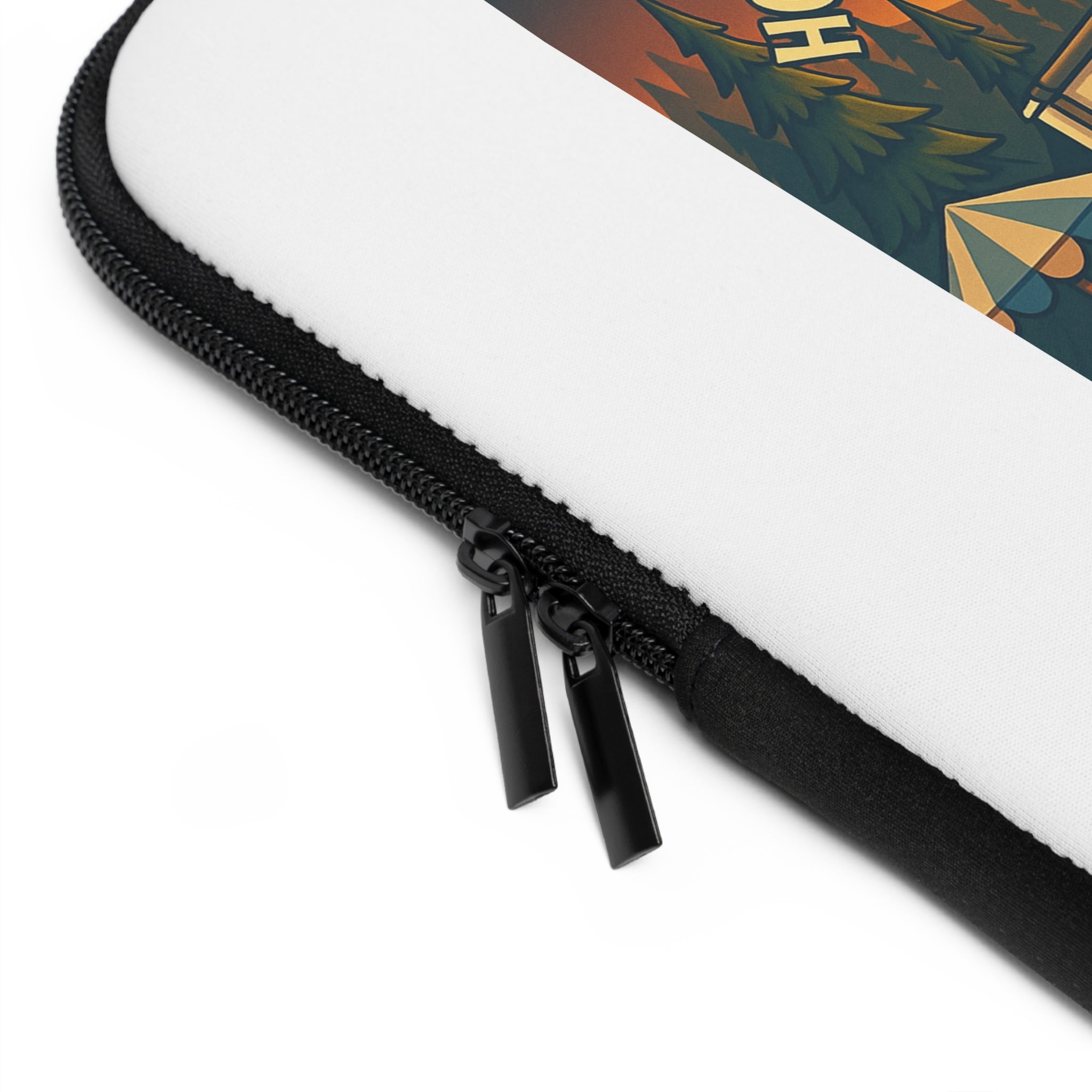 Adventurous Laptop Sleeve - Home is Where You Park - Camping Gear, Tech Accessory for RV Lovers