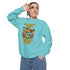 Cozy Campfire Sweatshirt - Let’s Drink by the Fire, Unisex Pullover, Perfect for Bonfires, Camping Trips, Outdoor Gatherings, Cozy Nights