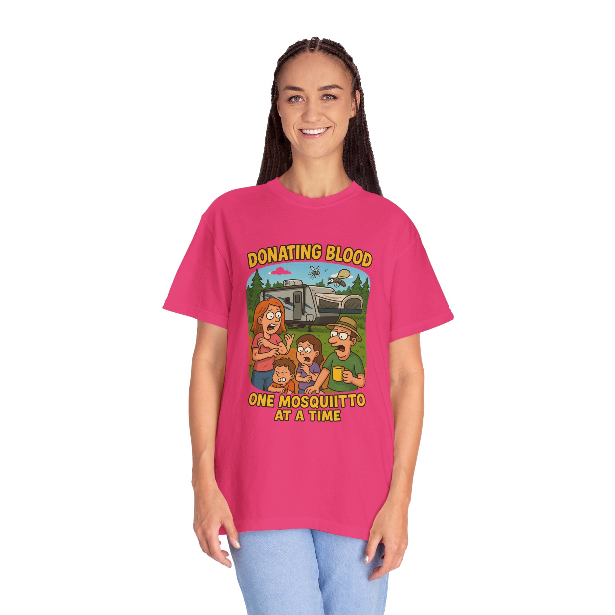 Playful Donation Humor Tee for Blood Donors, Perfect for Fundraisers, Special Events, Gifts, and Everyday Wear