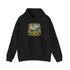 Campfire Adventure Hoodie with Retro Design, Cozy Gift for Outdoor Lovers, Perfect for Camping, Road Trips, and Casual Wear