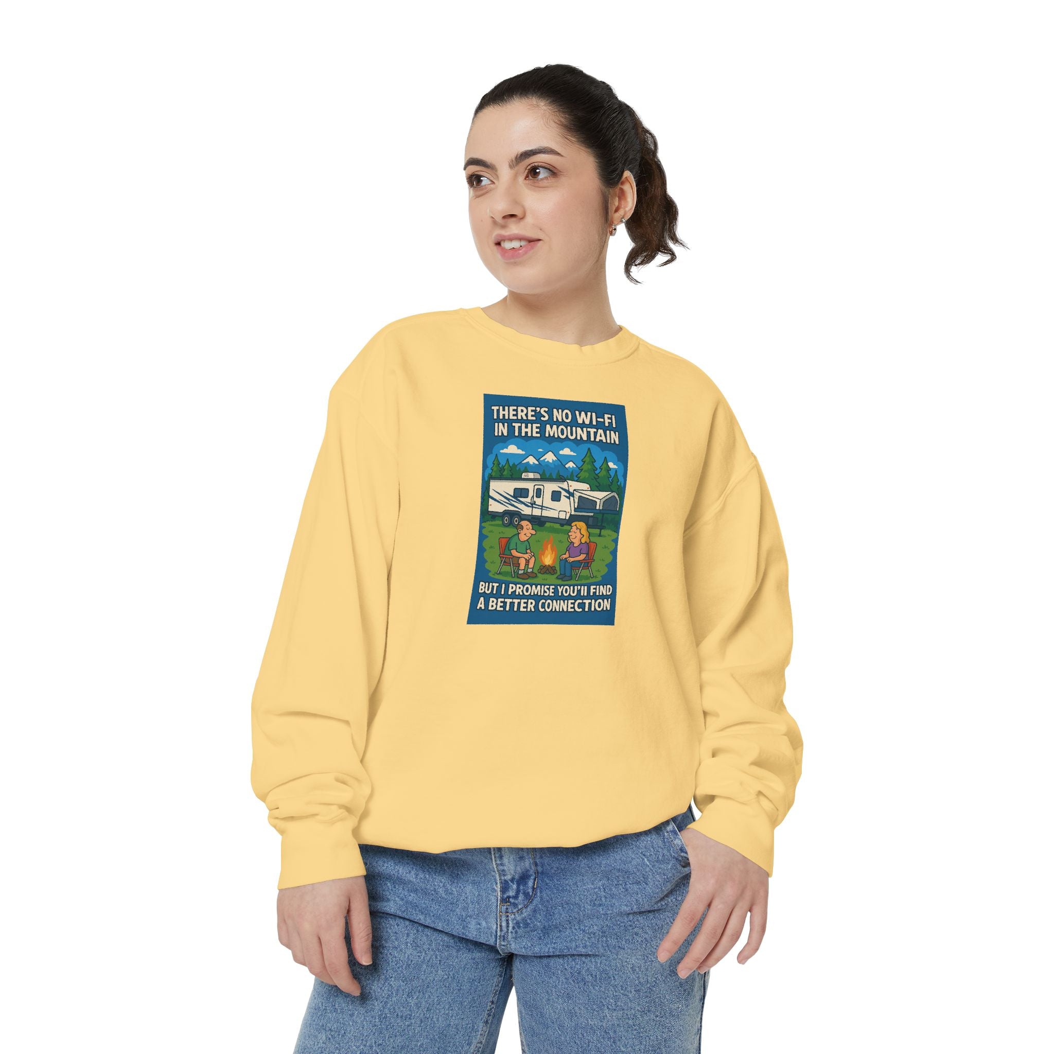 Cozy Campfire Sweatshirt - Perfect for Adventurers, Camping Enthusiasts, Family Gatherings, or Cozy Nights In, Gift Idea, Outdoor Style
