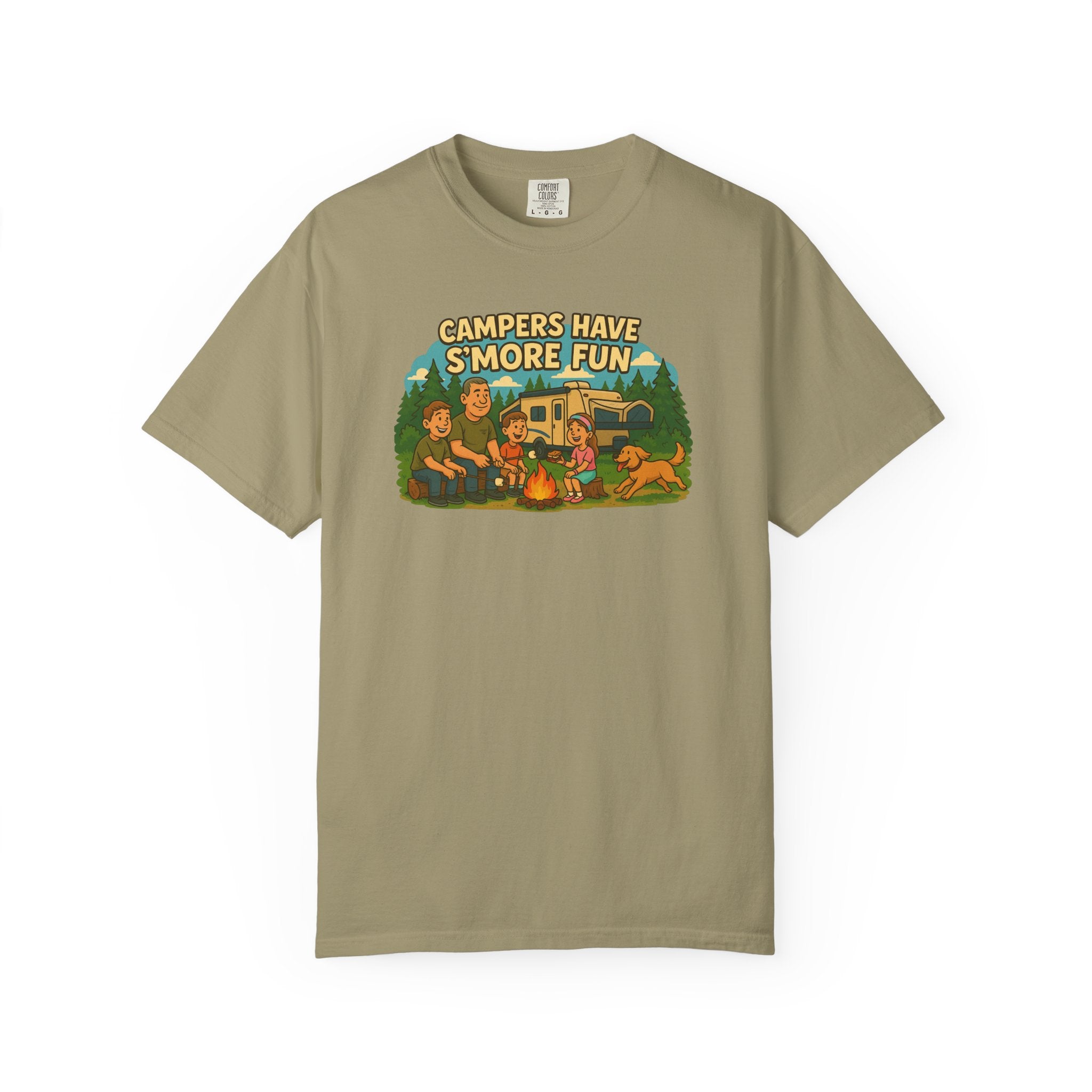 Camping T-Shirt for Outdoor Lovers, Perfect Gift for Campers, Adventure Tee, Vacation Shirt, Summer Fun Merchandise