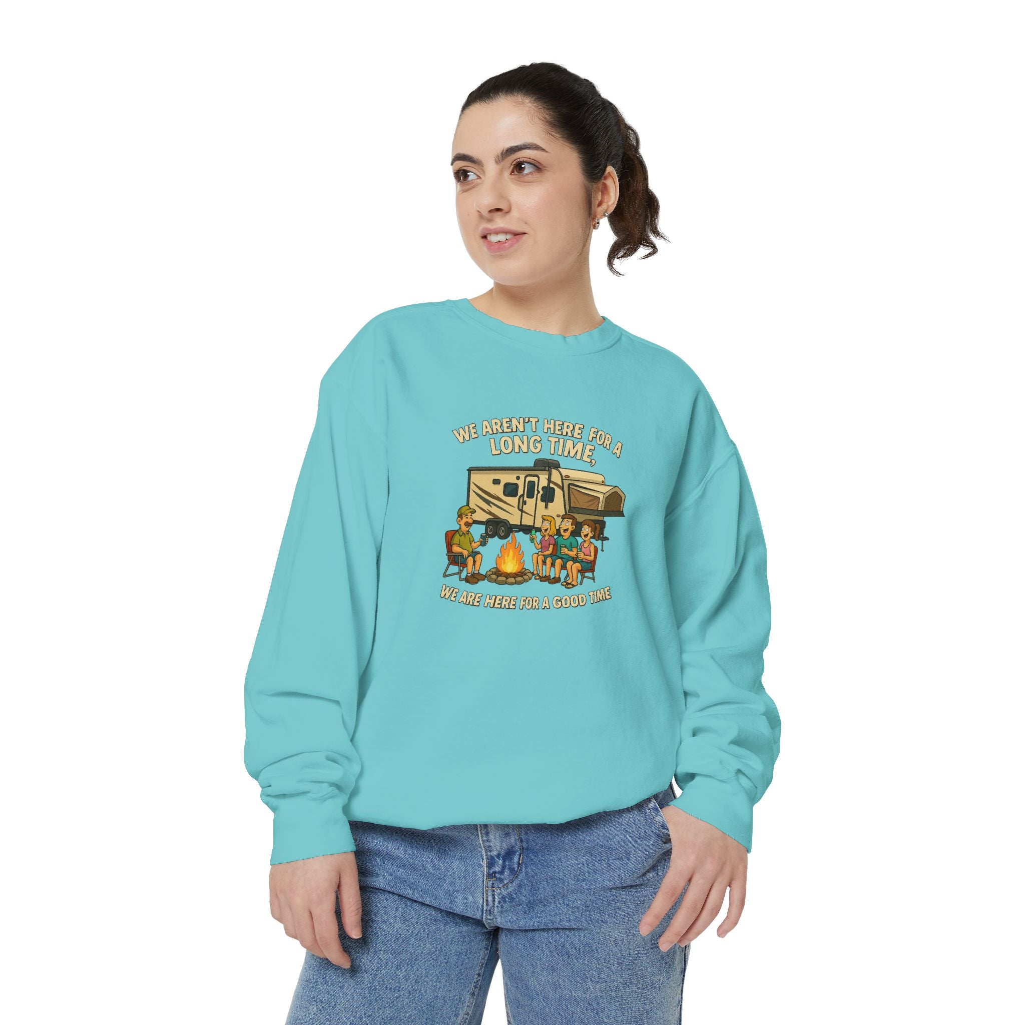 Camping Adventure Unisex Sweatshirt - Perfect for Outdoor Lovers