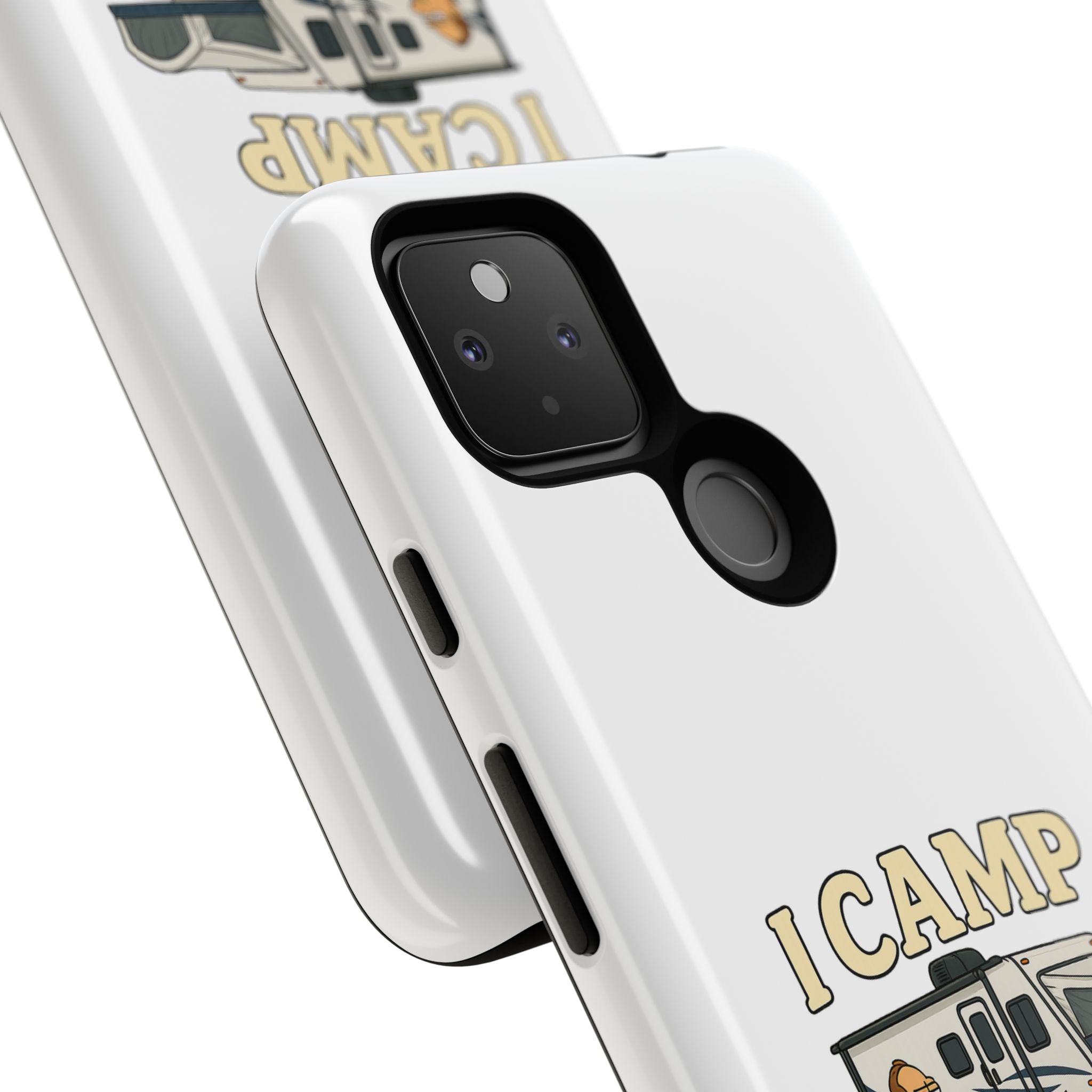Camping Phone Case - I Camp Because Punching People is Frowned Upon