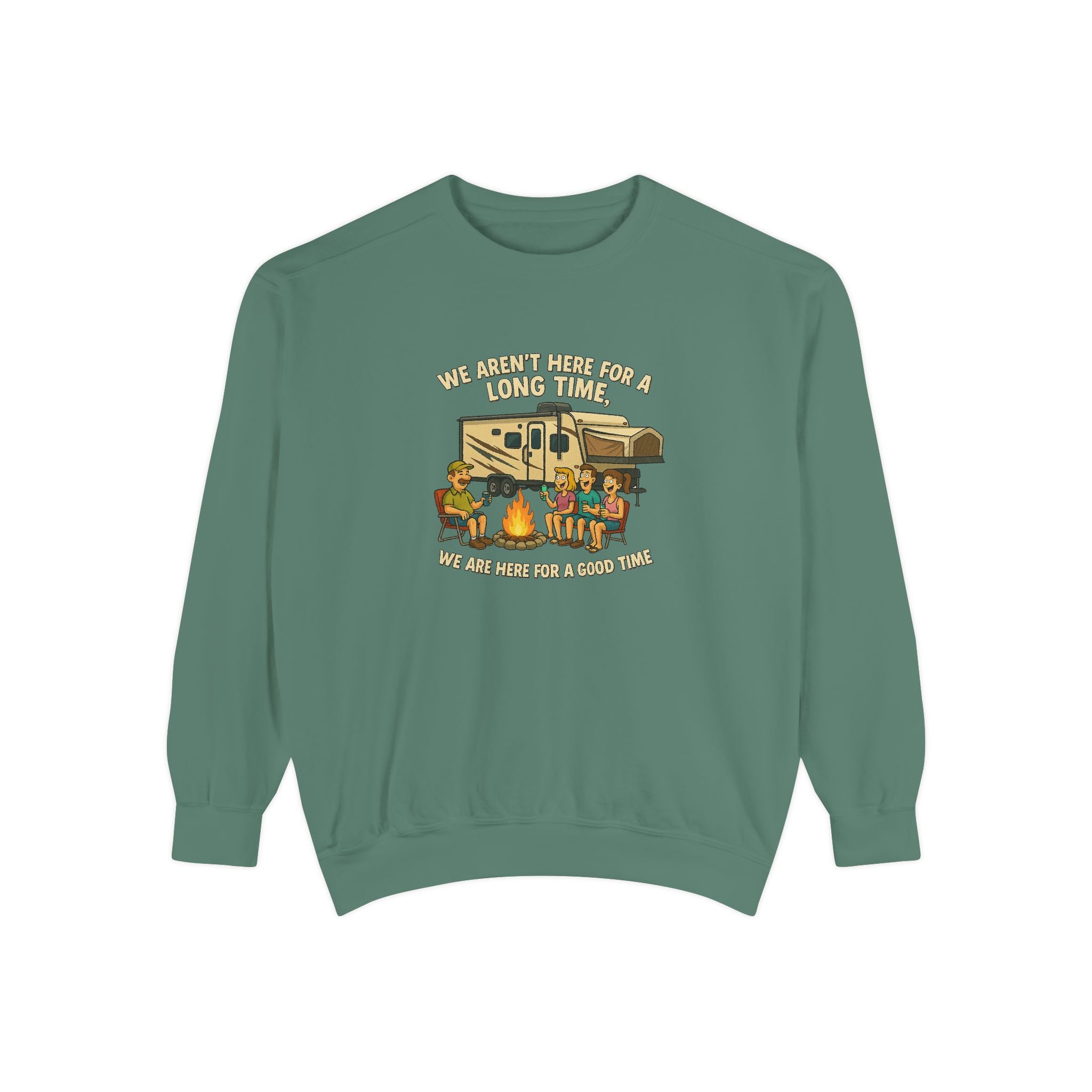 Camping Adventure Unisex Sweatshirt - Perfect for Outdoor Lovers