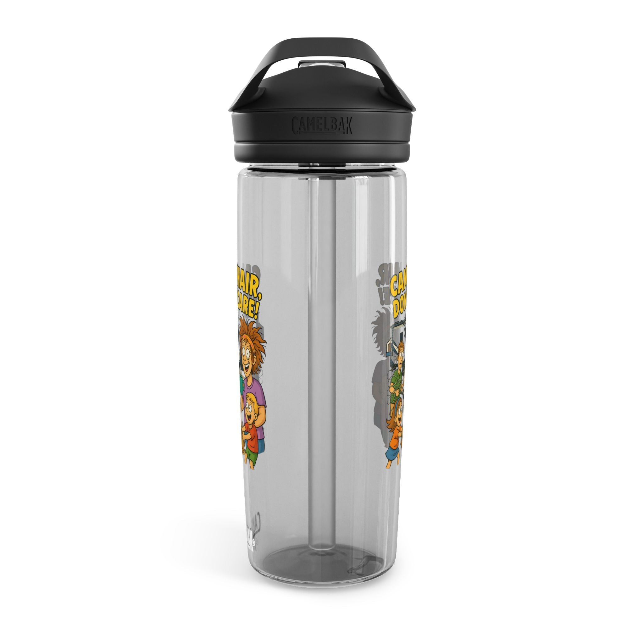 Fun Cartoon Water Bottle, BPA-Free Flask for Outdoor Adventures, Gift for Kids, Hydro Flask for Campers, Ideal for Travel & Exercise