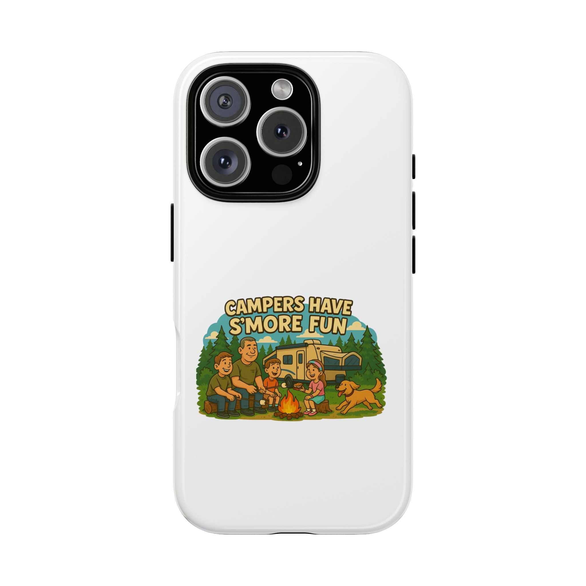 Tough Cases - Campers have S'more fun