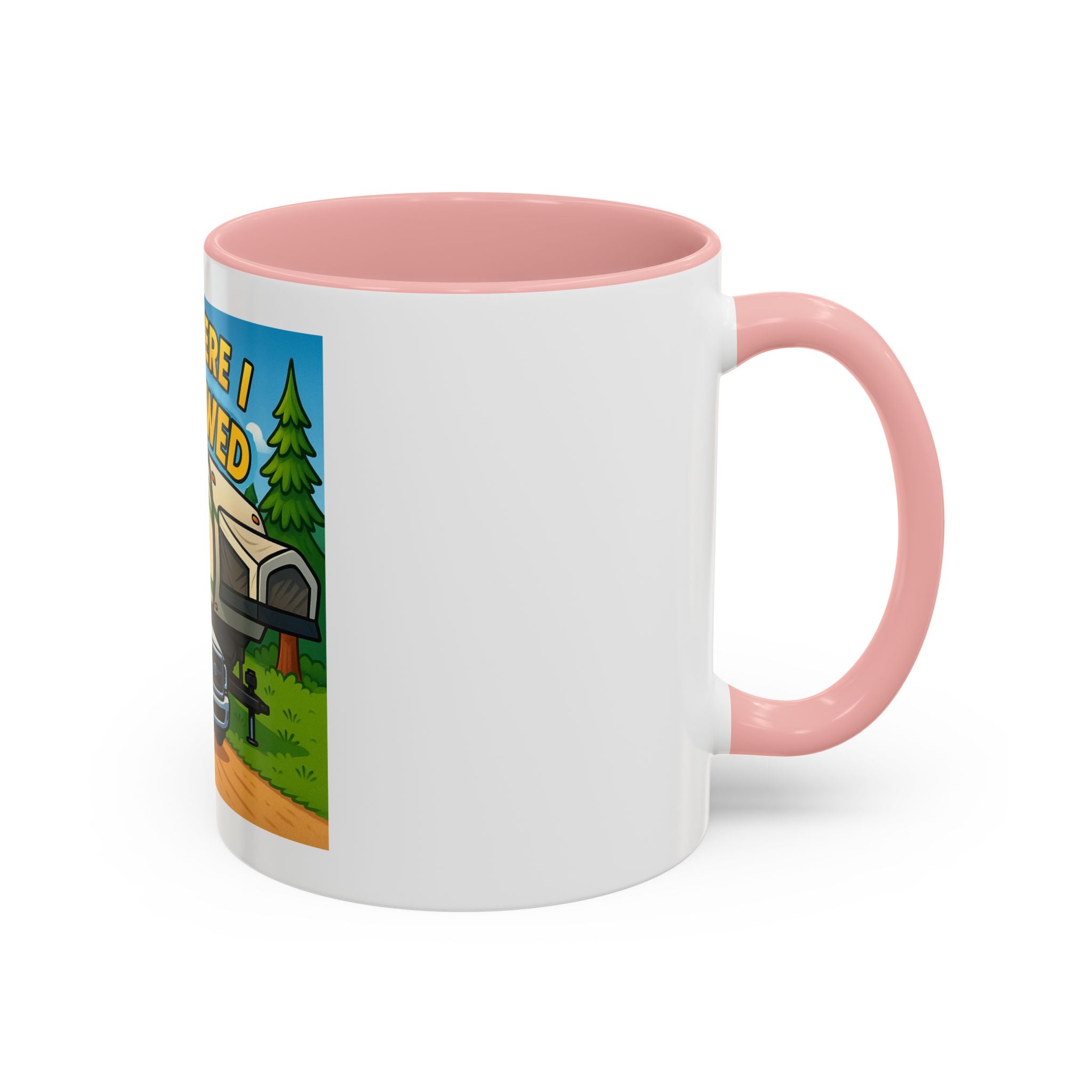 Adventure Camping Coffee Mug, RV Lover Gift, Hiking Mug, Travel Enthusiast Ceramic Cup, Nature Lover Drinkware