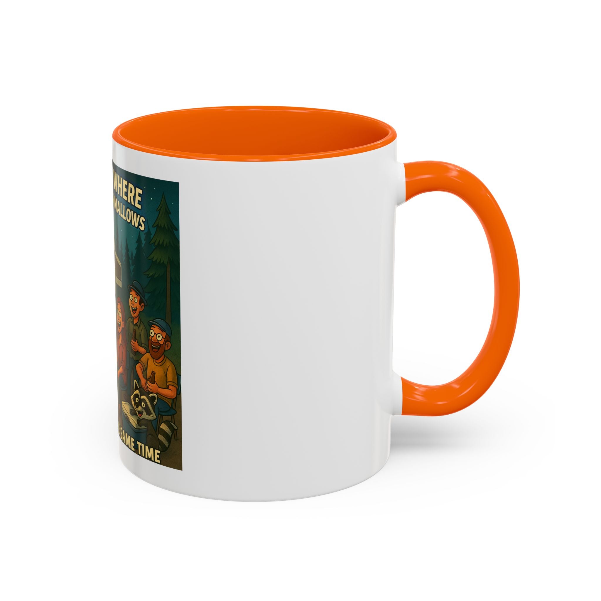 Camping Adventure Coffee Mug, Funny Mug for Campers, Get Toasted at the Same Time, Outdoor Gift, Nature Lover, Camping Decor