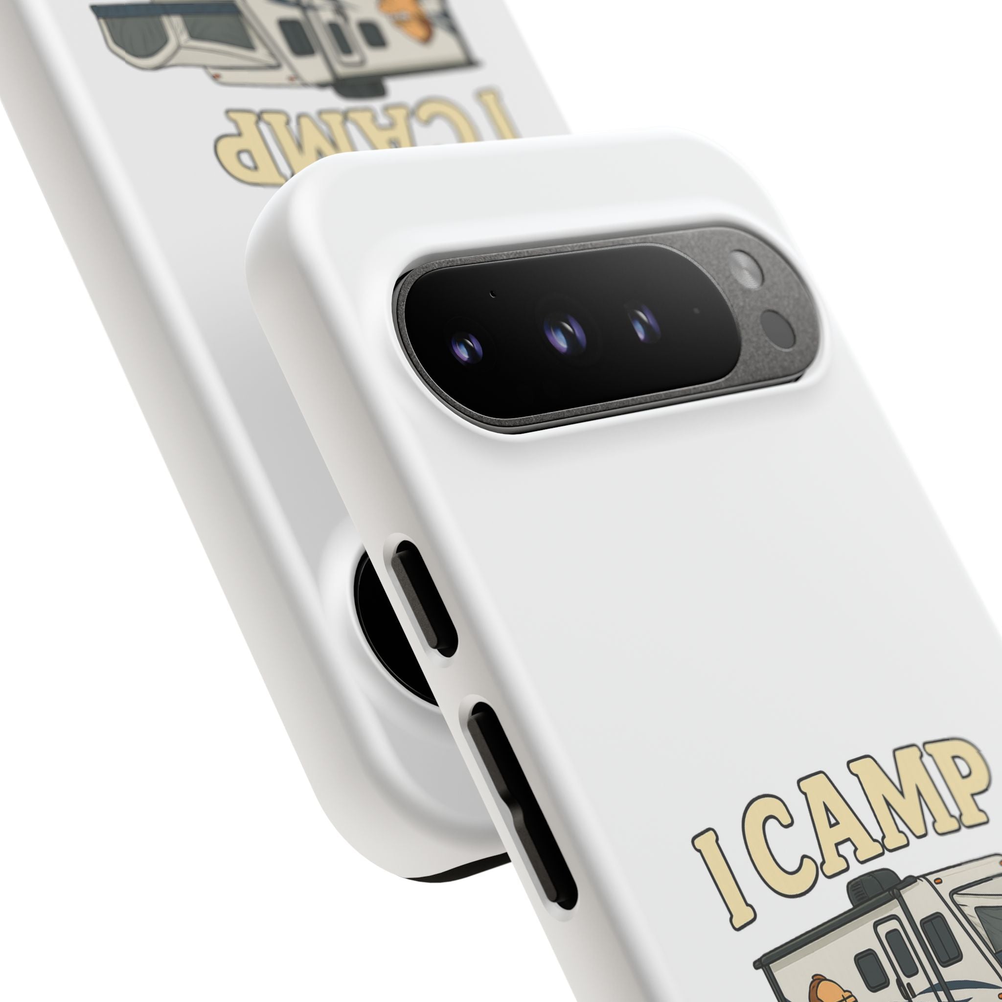 Camping Phone Case - I Camp Because Punching People is Frowned Upon
