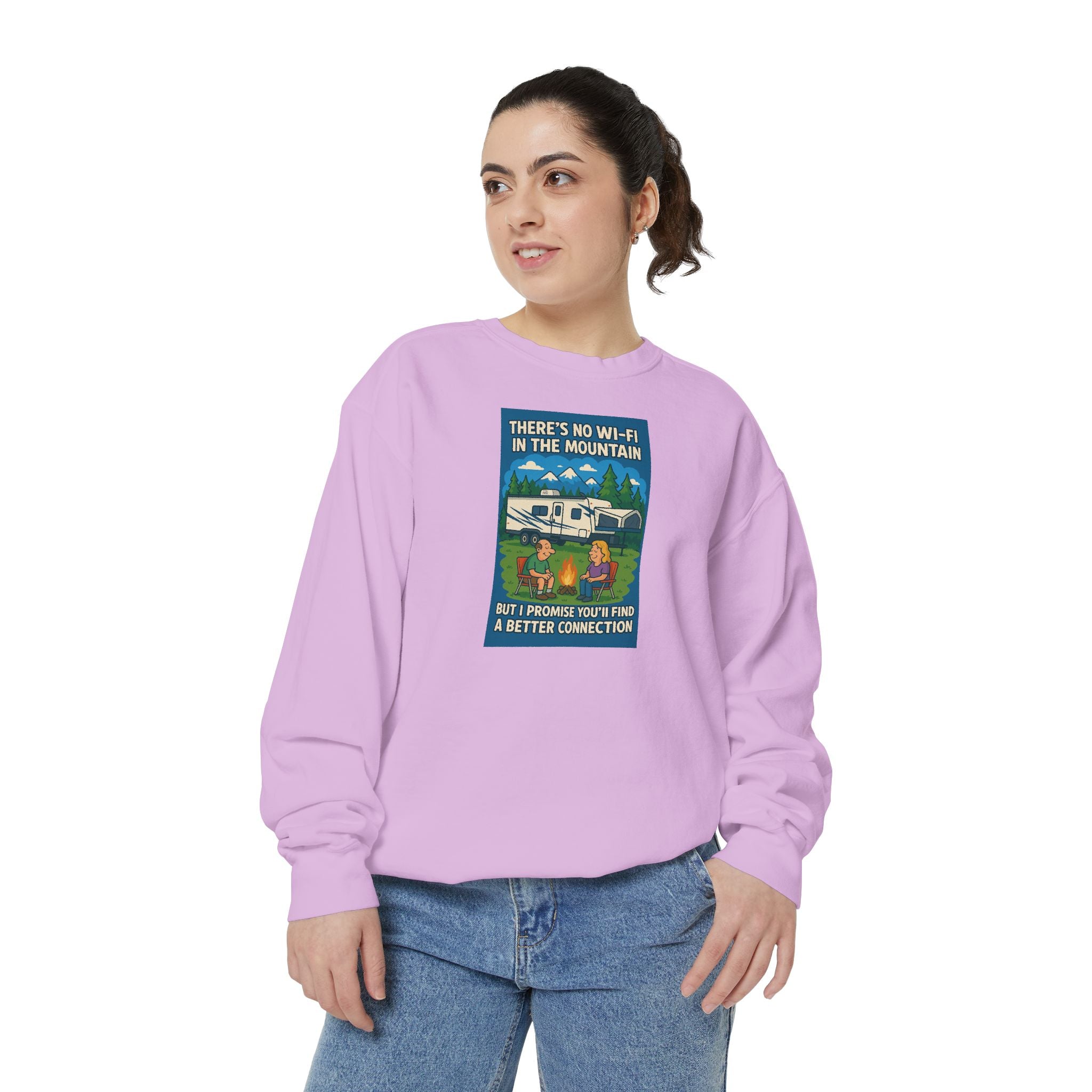 Cozy Campfire Sweatshirt - Perfect for Adventurers, Camping Enthusiasts, Family Gatherings, or Cozy Nights In, Gift Idea, Outdoor Style