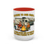 Cozy Firepit Mug | Ideal for Camping Lovers, Humorous Coffee Gifts, Outdoor Gatherings, Funny Kitchen Decor, Welcome Party Accessories