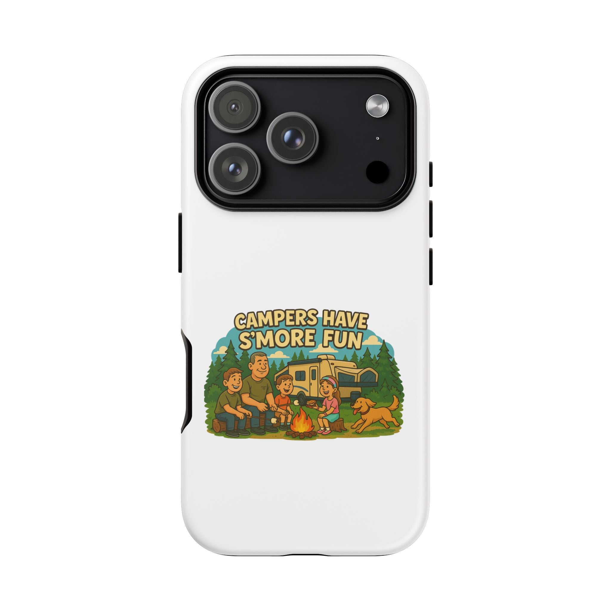 Tough Cases - Campers have S'more fun