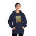 Retro Graphic Hooded Sweatshirt, Cozy Unisex Hoodie for Casual Days, Perfect Gift for Friends, Fall and Winter Fashion
