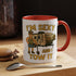 Playful Camping Mug, Funny Coffee Cup, Camper Gift, RV Lover's Accessory, Outdoor Adventure Mug
