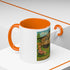 High Class Trailer Trash Coffee Mug - Fun Campfire Ceramic Tea Cup
