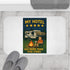 Camping-Themed Bath Mat, My Hotel Has More than Five Stars, RV Decor, Outdoor Lover Gift, Bathroom Rug, Camping Accessories