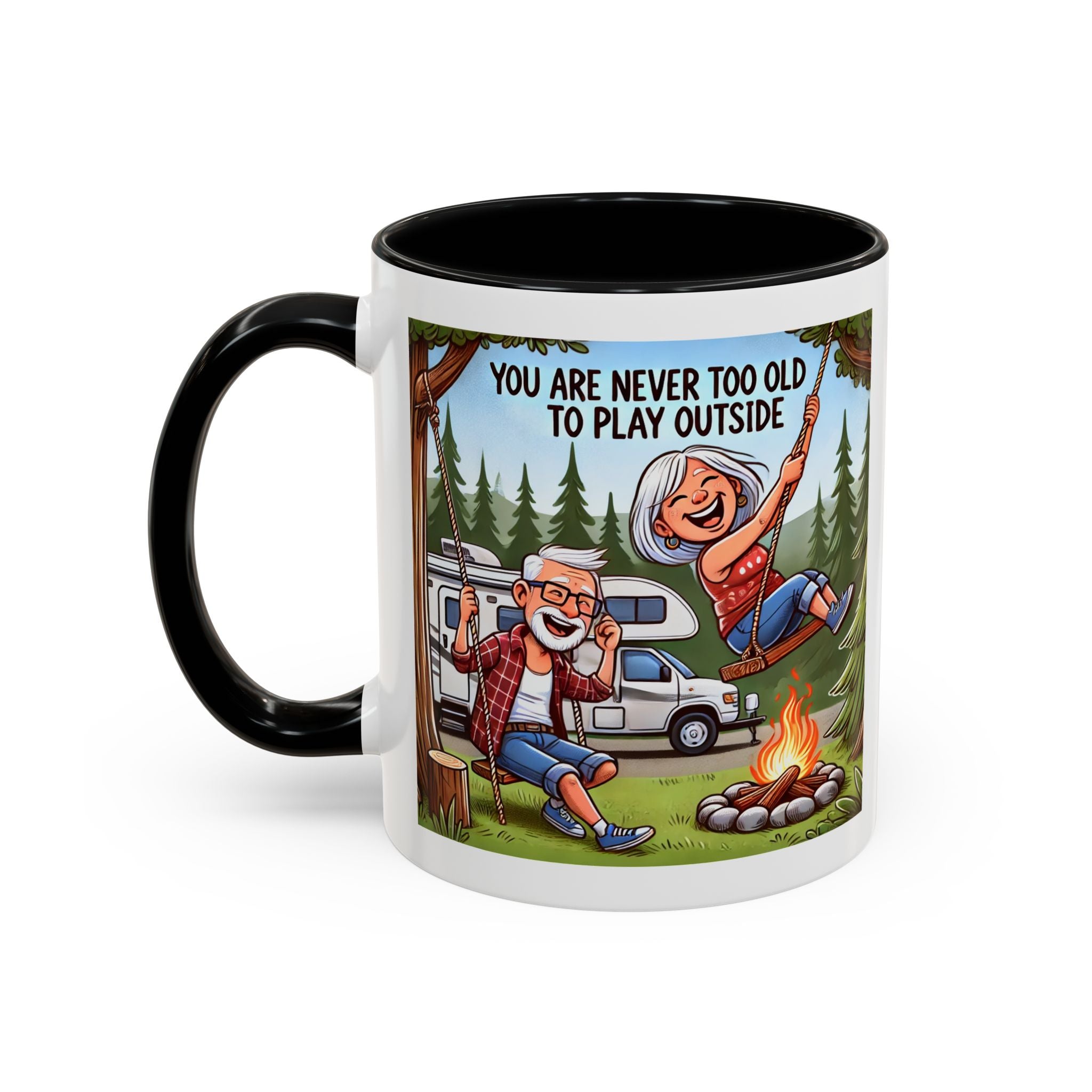 Mug - You are Never Too Old to Play Outside Coffee Mug (11, 15oz)