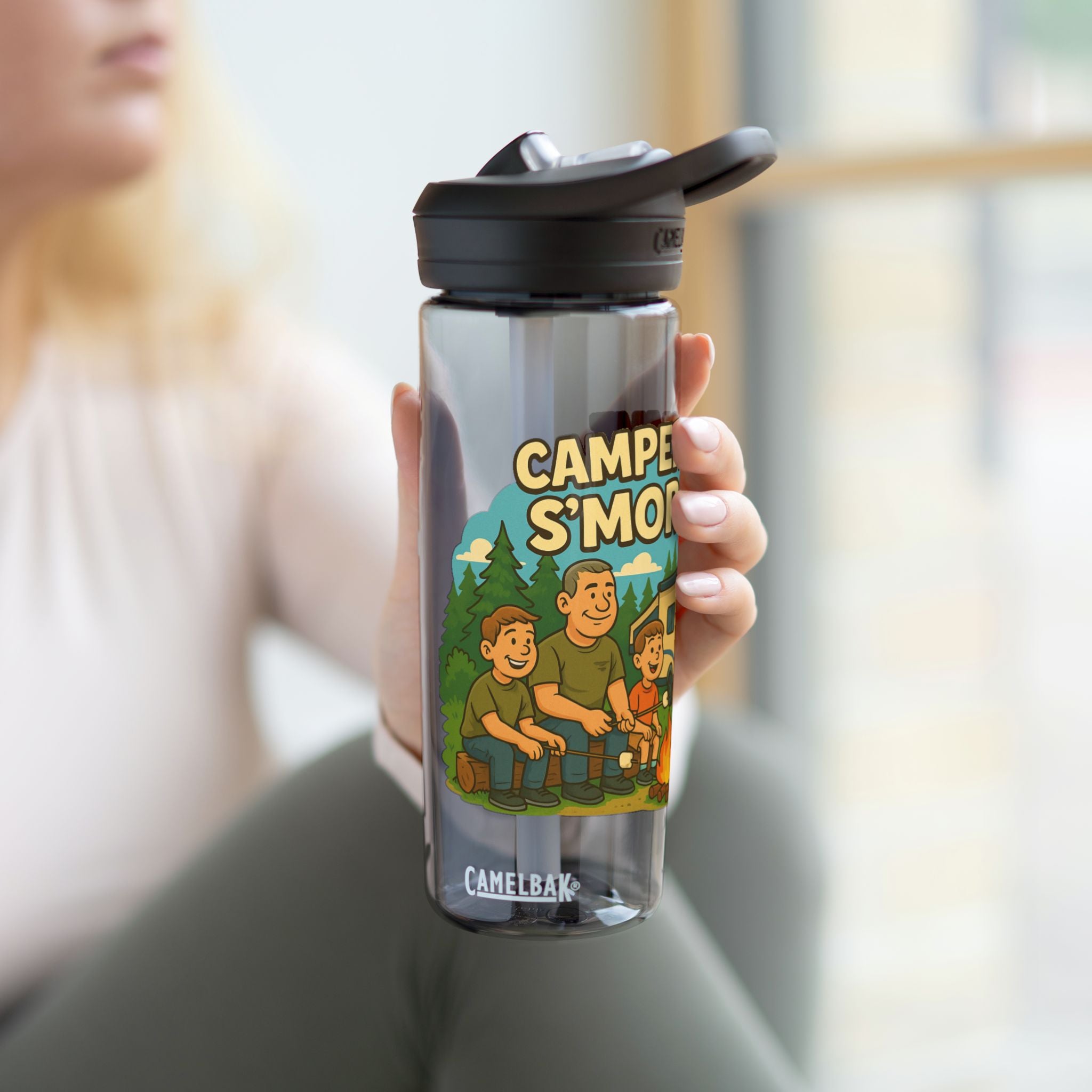 Camping Water Bottle, Outdoor Adventure Hydration, Eco-Friendly Gift, Gifts for Campers, Travel Bottle