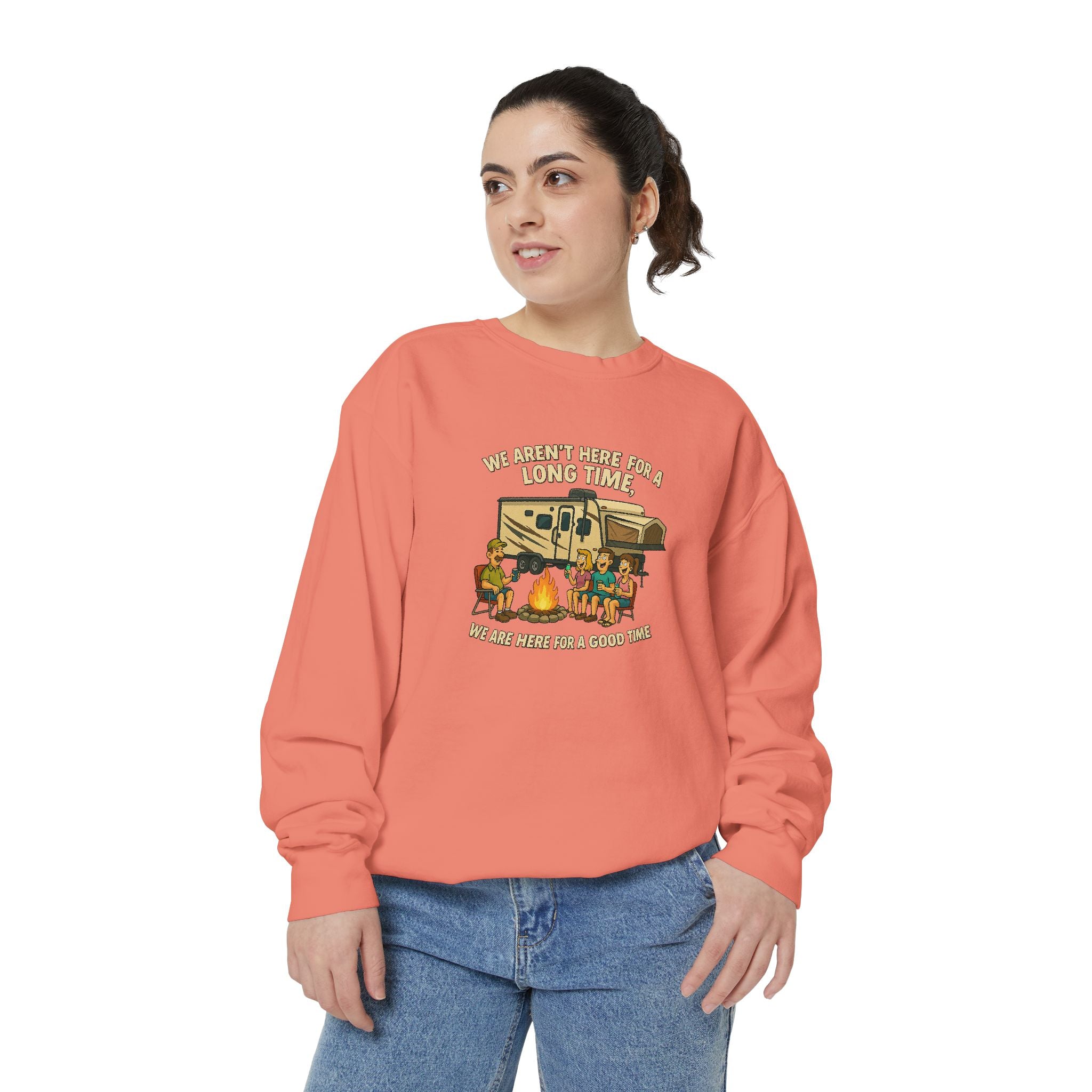 Camping Adventure Unisex Sweatshirt - Perfect for Outdoor Lovers