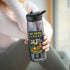Camping Water Bottle with Inspirational Camping Quote, 20oz|25oz Camp Flask, Outdoor Gear, Travel Mug, Hiking Bottle, Adventure Gift