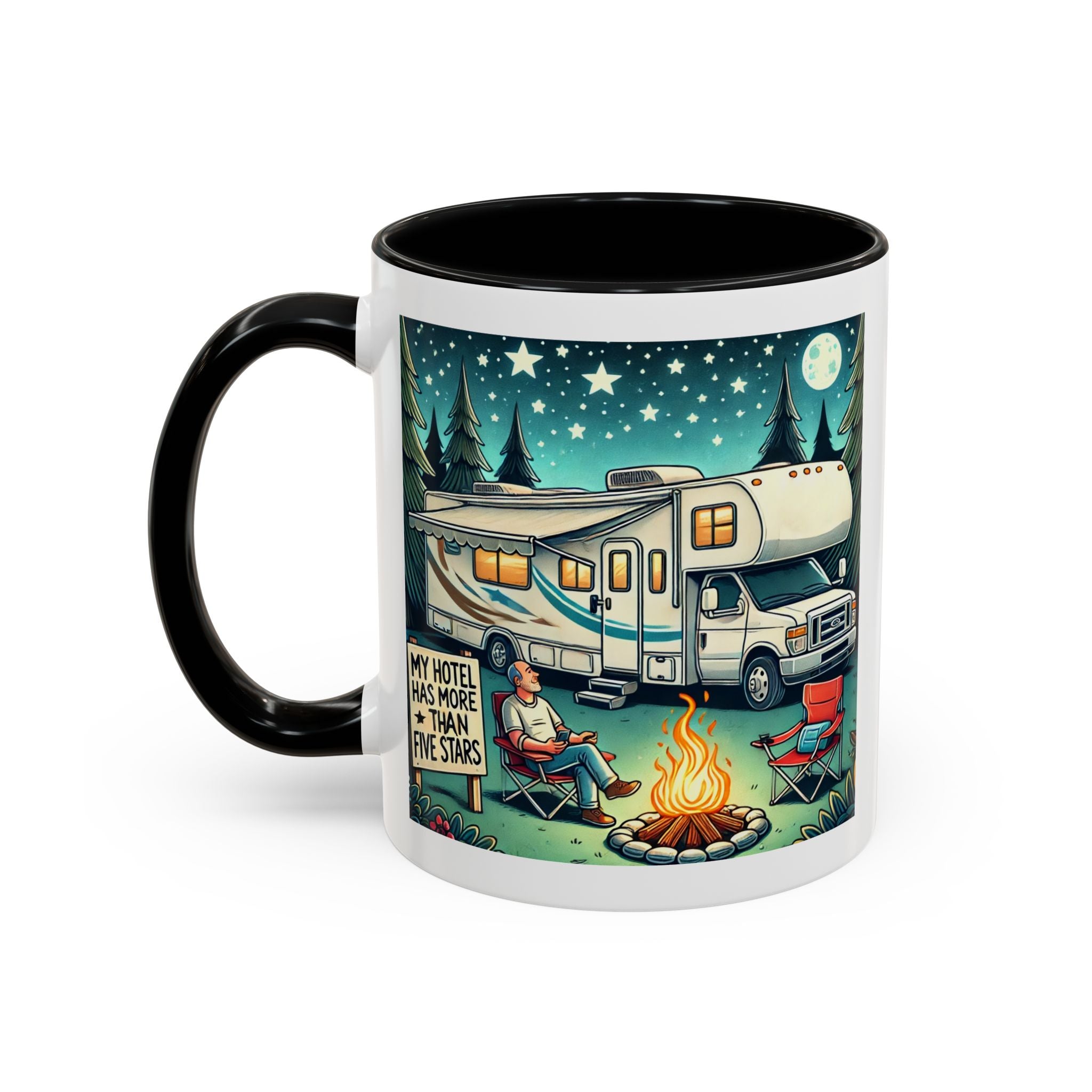 Mug - My hotel has more than five stars Coffee Mug (11, 15oz)